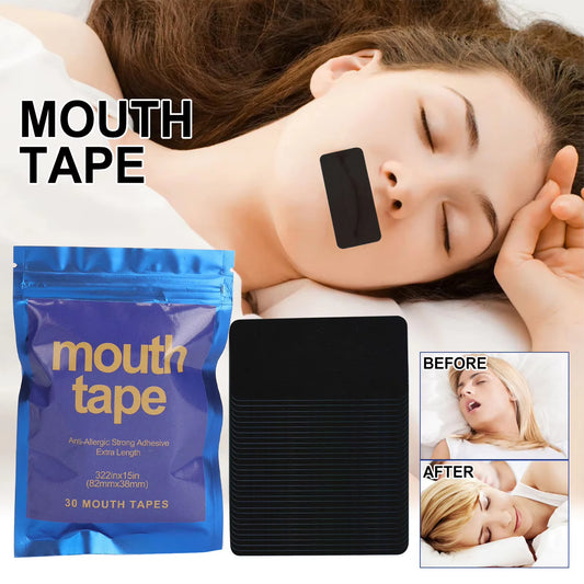 90Pcs Mouth Tape for Sleeping Reduce Dry Mouth Gentle Nose Breathing Training Sleep Strips Mouth Tape for Snoring